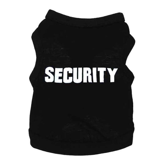 Hundeshirt "SECURITY" – Lustiges Haustier-Outfit | TikTok Hit