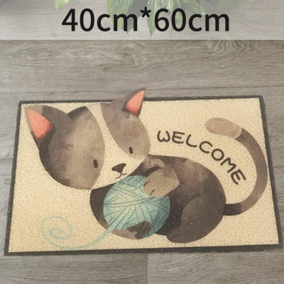 Mata pod kuwetę dla kota 40×60 cm – łapacz żwirku i ochrona podłogi