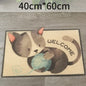 Mata pod kuwetę dla kota 40×60 cm – łapacz żwirku i ochrona podłogi