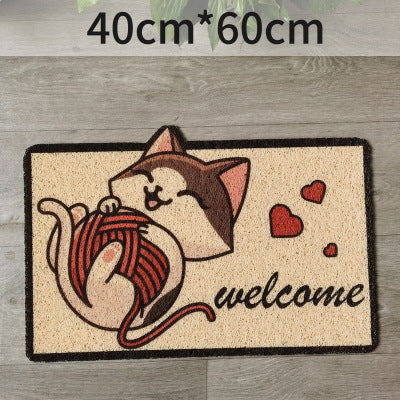 Mata pod kuwetę dla kota 40×60 cm – łapacz żwirku i ochrona podłogi