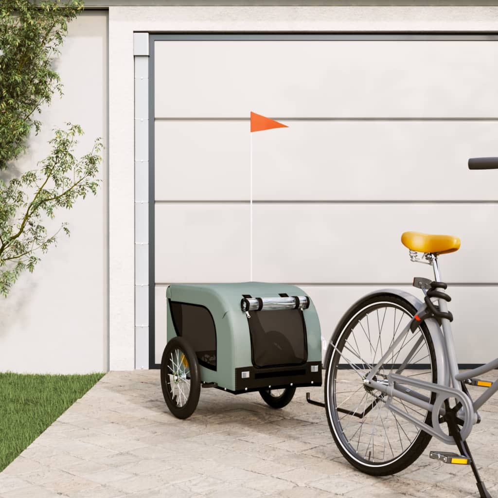 bicycle trailer for dogs, Oxford fabric and iron,   bicycle trailer