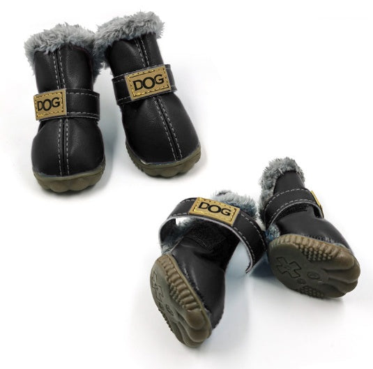 Ciepłe zimowe buty dla psa – wodoodporne, antypoślizgowe | PavMart