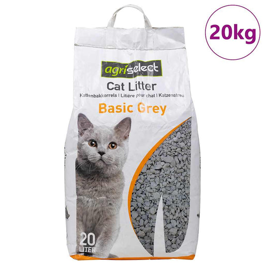 Żwirek bentonitowy dla kota 20L / 20kg – zapach baby powder, szybkie zbrylanie