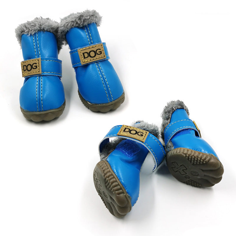 Ciepłe zimowe buty dla psa – wodoodporne, antypoślizgowe | PavMart
