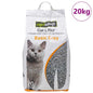 Żwirek bentonitowy dla kota 20L / 20kg – zapach baby powder, szybkie zbrylanie