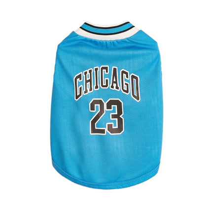 Stylowa koszulka dla psa „CHICAGO 23”  – sportowy look, który podbije serca