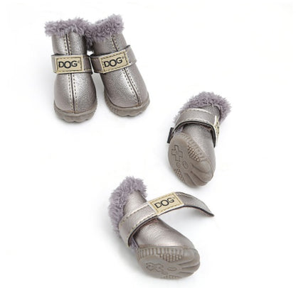 Ciepłe zimowe buty dla psa – wodoodporne, antypoślizgowe | PavMart