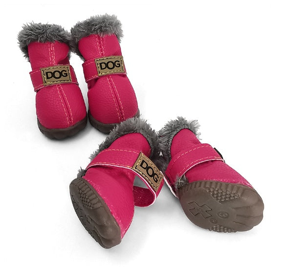 Ciepłe zimowe buty dla psa – wodoodporne, antypoślizgowe | PavMart