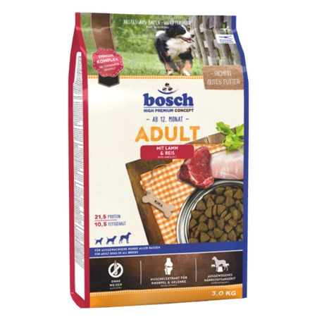 BOSCH Adult Lamb & Rice 3kg