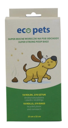 BECO PETS Ekologiczne Worki Na Odchody 270szt.
